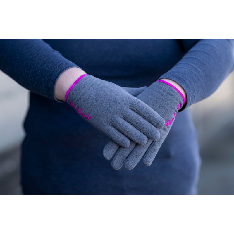 Roeckl Noville Junior Sports Riding Gloves Outdoor Winter Gloves Grape