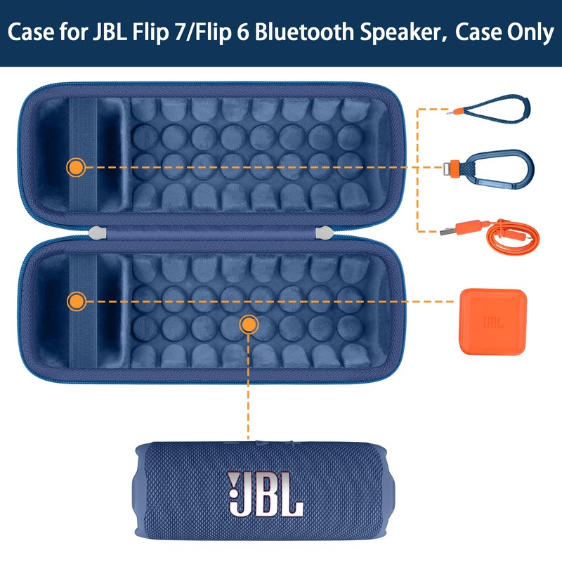 Khanka For JBL Flip 7 / Flip 6 Waterproof Portable