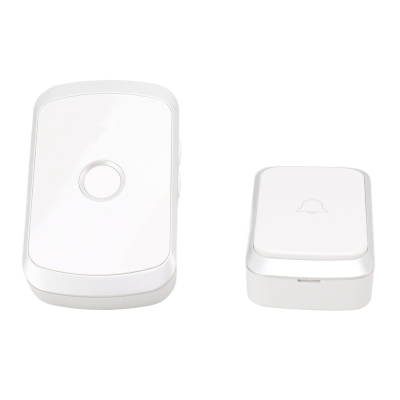 Wireless Doorbell with 36 Chimes 4 Volume Level LED Flashing