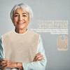 LALAFINA Babero Para Adultos Reutilizable Protector De Ropa Hora De