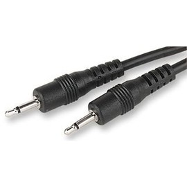 Cable-Core 2.5mm Mono Male to Male Plug to Plug 1m cable lead