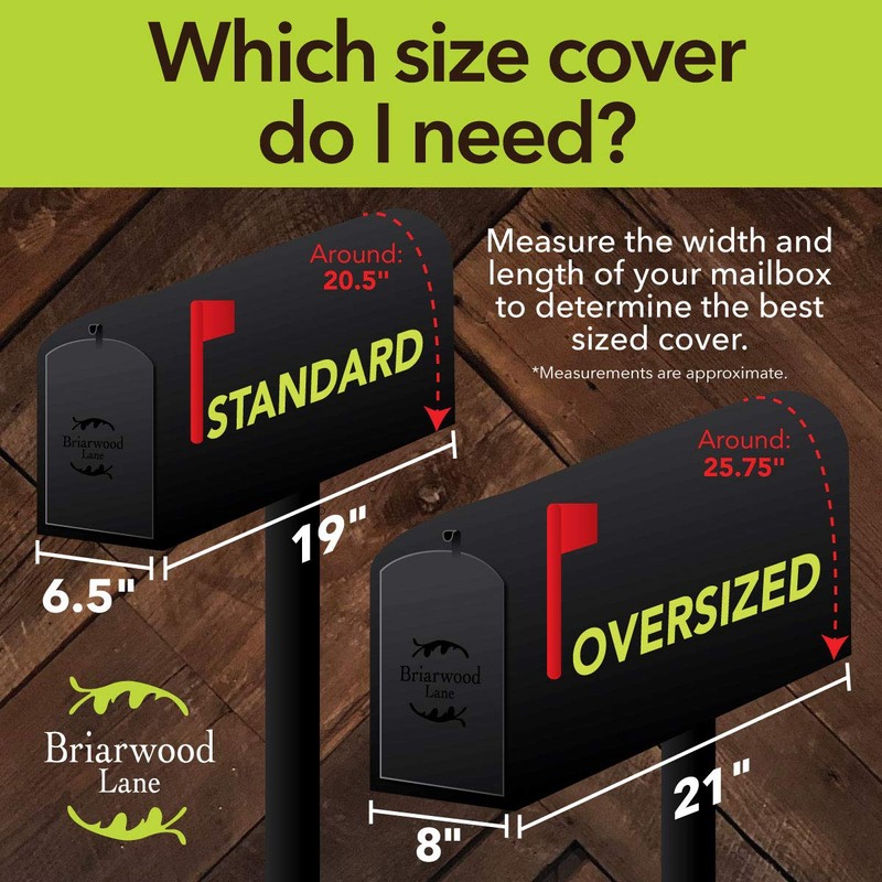 Briarwood Lane Mailbox Cover - Standard Size - Pansies Spring