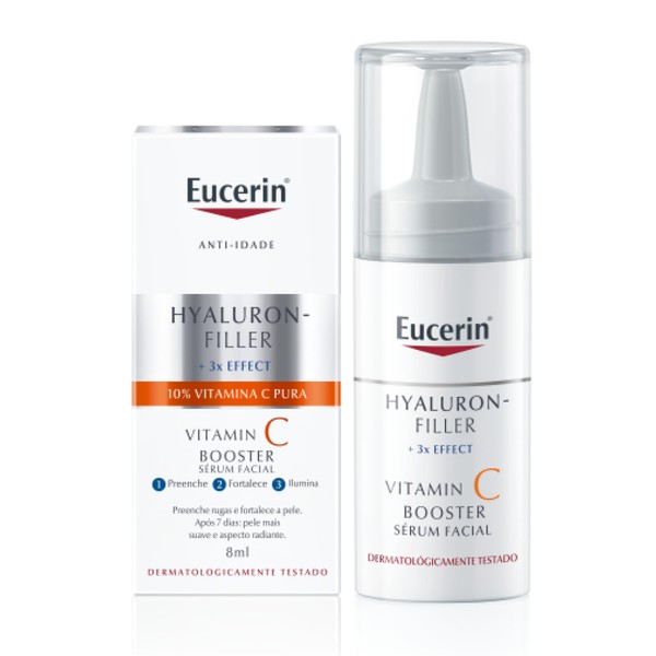 Eucerin Sérum facial Vitamin C y Ácido Hialurónico ,Hyaluron Filler,8ml