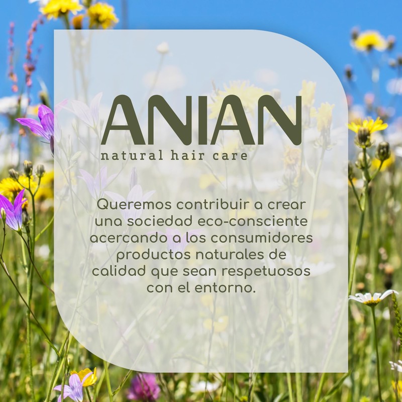 Anian Liso & Suave Champú Queratina Vegetal 400 ml Mujer