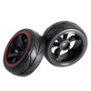 ShareGoo 12mm Hex Wheel Rims & Rubber Tires Compatible with