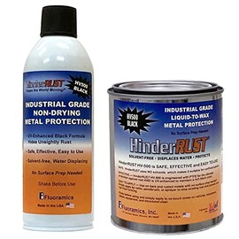 HinderRUST HV500: Industrial Grade Rust Stopper, Barrier Against Corrosion (326 g Aerosol Spray Can (Net Wt 11.5 oz))