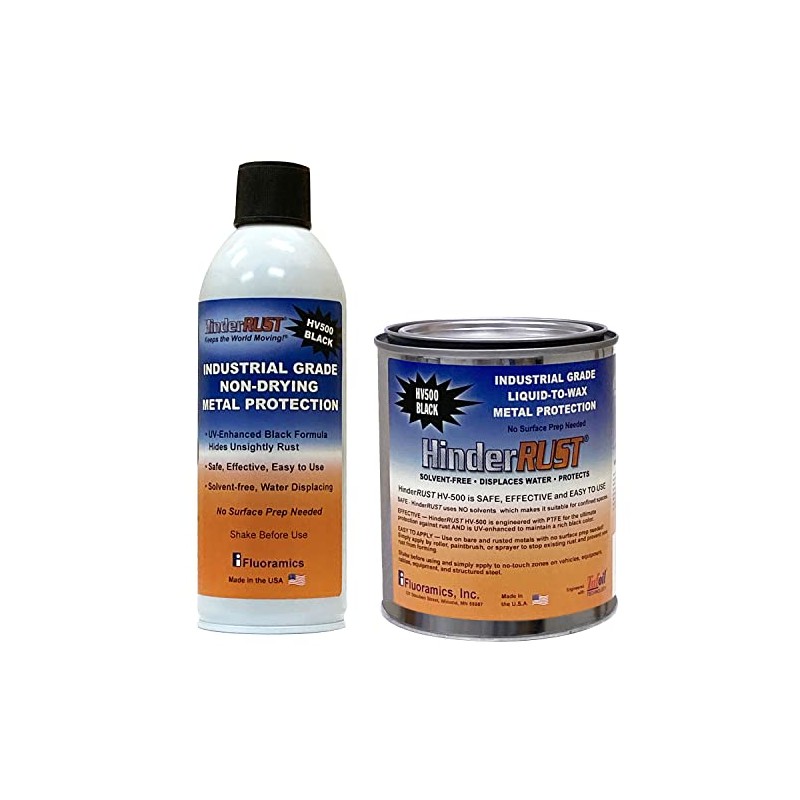 HinderRUST HV500: Industrial Grade Rust Stopper, Barrier Against Corrosion (326