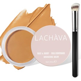 LOKFAR Concealer Full Coverage Kit with Brush, Under Eye Concealer for Dark Circles, Cream Makeup Concealer [Hydrating Waterproof Concealer] for Conceals Acne, Blemish, Pores and Spots (#07)