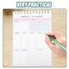 MAGICLULU Portable Weekly Planner Notepad Tear-Off Memo Organizer Desk Planner