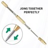 AIMALL 5.12-Inch Heavy Duty Automatic Center Punch Tool, Brass Bodied