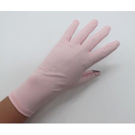 CAMSTIC Women's UPF 50+ Sun Protection Touchscreen Summer Driving Gloves, Pink
