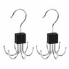 360° Rotating Belt Hanger for Closet Storage – Multi-Use Organizer