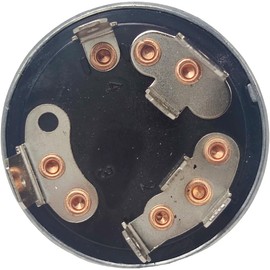 XYZIL Ignition Switch Compatible with Ford Tractor 4600 4630 4830 5000 5030 5600 6600 5110 515 530A 531 535 3230 3430 3930 8530 8630 8730 530 532 540 545 550 555 5500-50 7600 7700 Backhoe 82849085