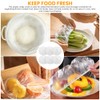 100PCS Bowls Covers and 1pc Dough Scraper for Bread Proofing