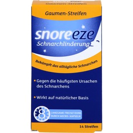 SNOREEZE Schnarchlinderung Gaumenstreifen 14 St