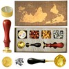 Wax Seal Stamp kit, Wax Seal Kit with Stamp, Beads