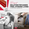 The Handless Handle – Hands-Free Garbage Drawer Foot Pull Handle,