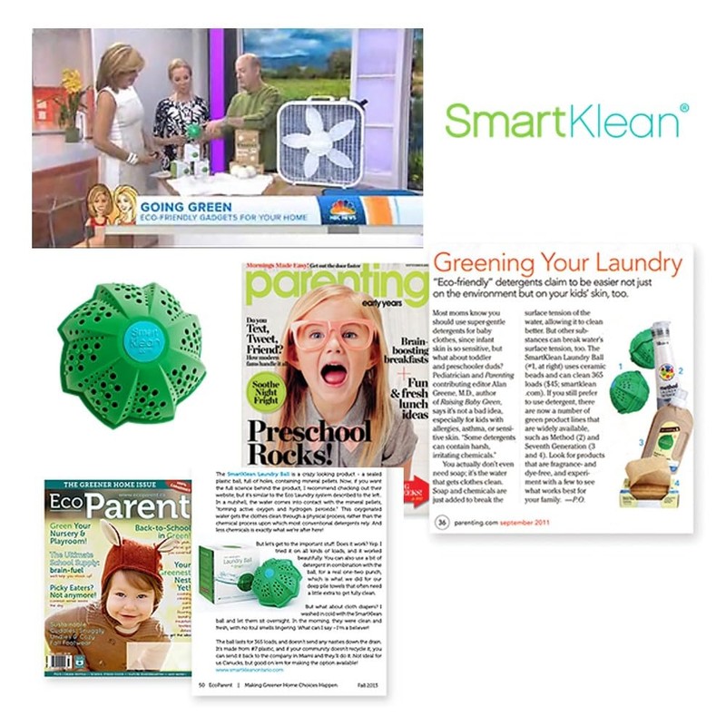 Smartklean Laundry Ball - Ditch Toxic Laundry Detergents Forever! by