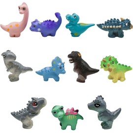 11 Pcs Mini Dinosaurs Small Dinosaur Figurine Mini Dinosaur Figurine Mini Animal Figurine Mini Animal Fegua Dinosaur Educational Toy Dinosaur Figurine Return Car Dinosaur Park Gift Christmas Present
