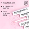 Makeup Revolution, Peptide Strength Lash & Brow Serum, 2-in-1 Serum