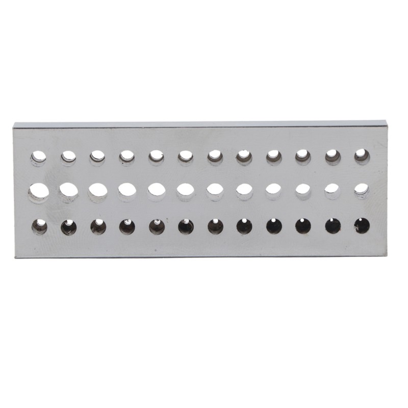 36 Holes Steel Drilling Carving Hole Punching Plate Watch Repairing