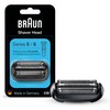 Braun Series 5 53B Electric Shaver Head, Black – Designed