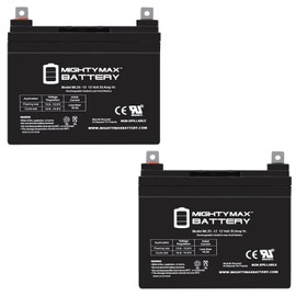 Mighty Max Battery 12V 35AH Battery for Invacare Pronto P31 Power Wheelchair - 2 Pack