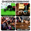 Dice, 0.6 inch (16 mm), Set of 10, Acrylic, Round