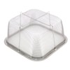 minekkusumetaru Mini Colander Square-Shaped (depth)