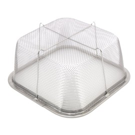 minekkusumetaru Mini Colander Square-Shaped (depth)