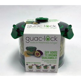 Guac-Lock Food Storage Container, Green
