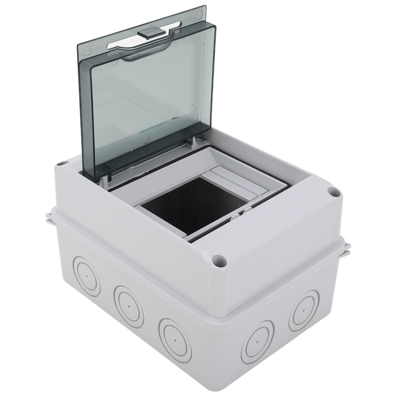 Circuit Breaker Box PC IP65 Waterproof 5 Way Transparent Cover