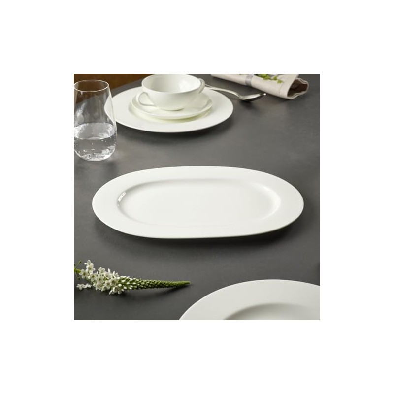 Villeroy & Boch Signature Collection Anmut Oval Serving Platter, Premium