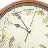 10 Inch Wall Clock Multipurpose Cuckoo Round Silent Punctual Bird