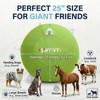 SWYIVY 25-Inch Herding Ball for Dogs with Straps, Giant Horse