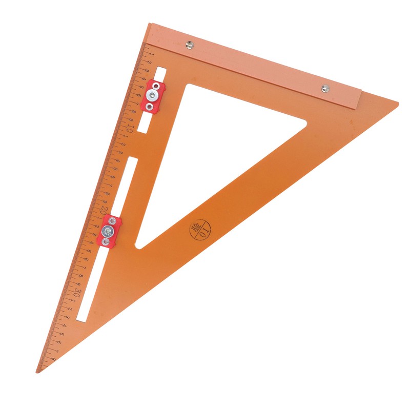 Rafter Square Multi Functional Drilling Positioning Triangle Ruler Carpenter Measuring