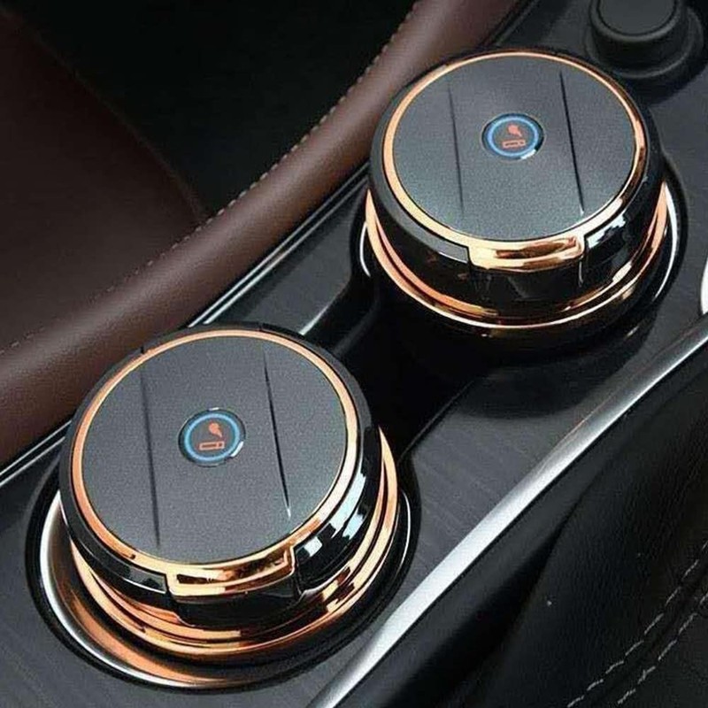 LxwSin Car Ashtray, Easy Clean Up Removable Car Ashtray with