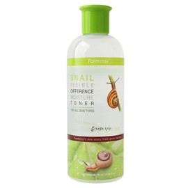 Moist first-step snail toner 350ml with refreshing moisture filling / 산뜻 수분 충전으로 촉촉한 첫단계 스네일 토너 350ml