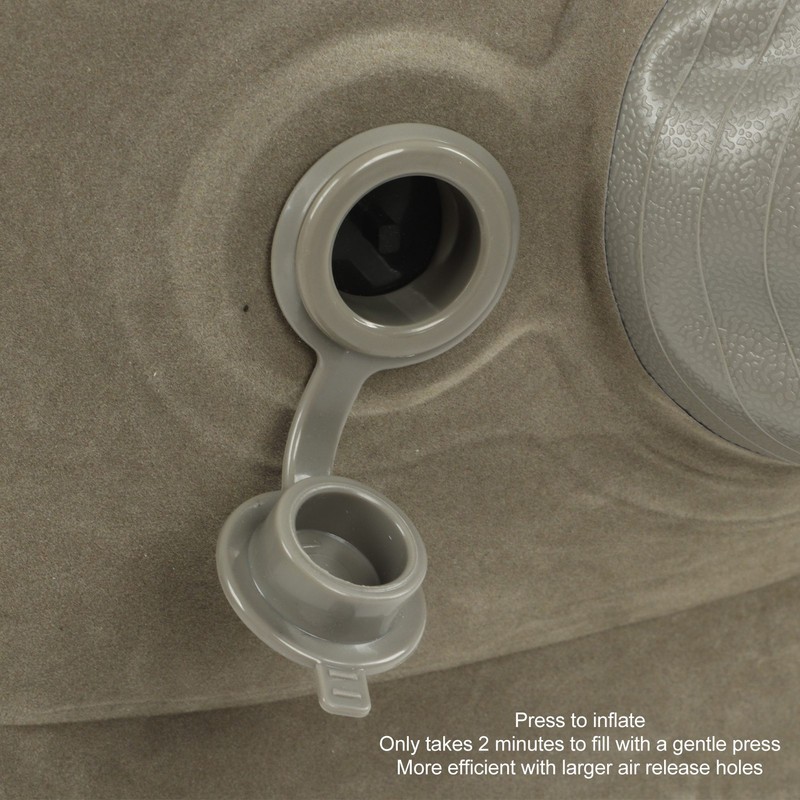 Inflatable Foot Rest Promote Blood Circulation Relieve Fatigue PVC Flocking