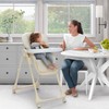 Delta Children Little Folks 2-in-1 SlimFold High Chair for Babies