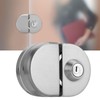 10‑12mm Thickness Glass Door Lock Stainless Steel Push Sliding Gate