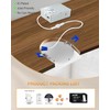 Adetu 4 inch Square Led Recessed Lighting,6 Pack 5CCT Ultra