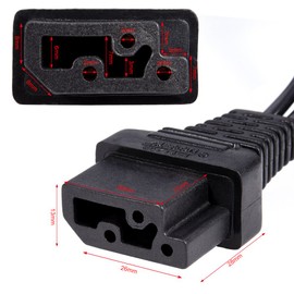 Walfront 200-240V Sewing Machine Foot Pedal Sewing Machine Electric Foot Switch for Sewing Machines Foot Pedal for Sewing Machine with Power Cable EU Plug