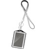 Crystal Lanyard Necklace with Card Holder for Women School Office