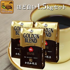 Kato Coffee Beans (G500 x 3), Golden Blend, Q Grade, 3.3 lbs (1.5 kg)