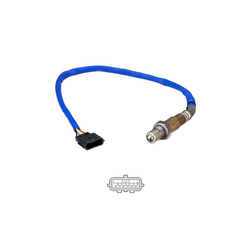DELPHI ES21242-12B1 Lambda Sensor Before Catalytic Converter, Oxygen O2 Sensor