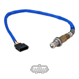 DELPHI ES21242-12B1 Lambda Sensor Before Catalytic Converter, Oxygen O2 Sensor Broadband Lambda Probe, Heated 370 mm