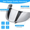 RIDLOG HJ-34P Visor- C10 Helmet Visor Shield Replacement UV Protection