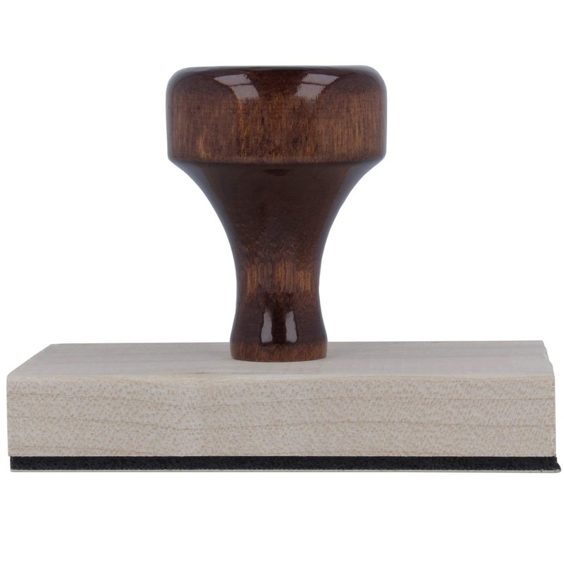 ExcelMark Traditional Custom Rubber Stamp (Oversized)