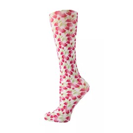 Cutieful Tulips 8-15 mmHg Graduated Compression Sock